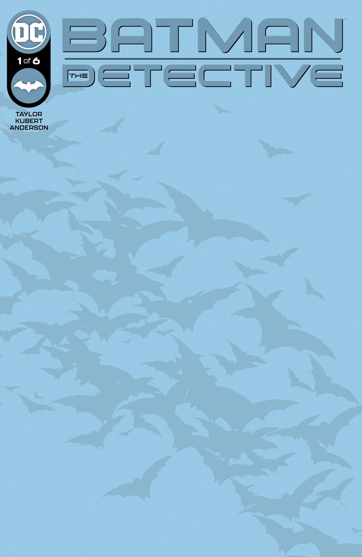 BATMAN DETECTIVE #1 CVR C BLANK CARD STOCK VAR