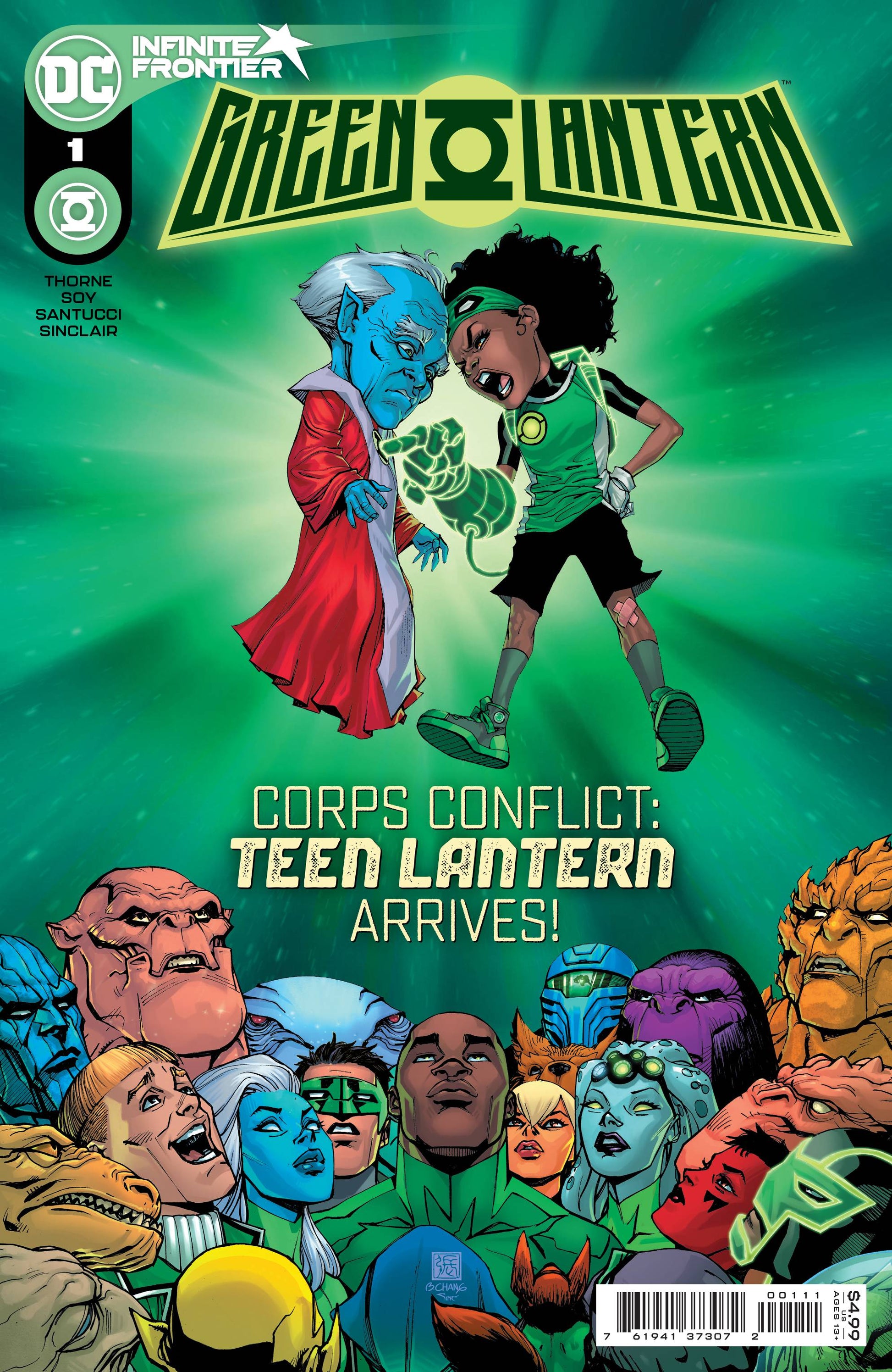 GREEN LANTERN #1 CVR A CHANG