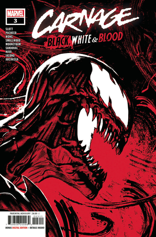 CARNAGE BLACK WHITE AND BLOOD #3 (OF 4)