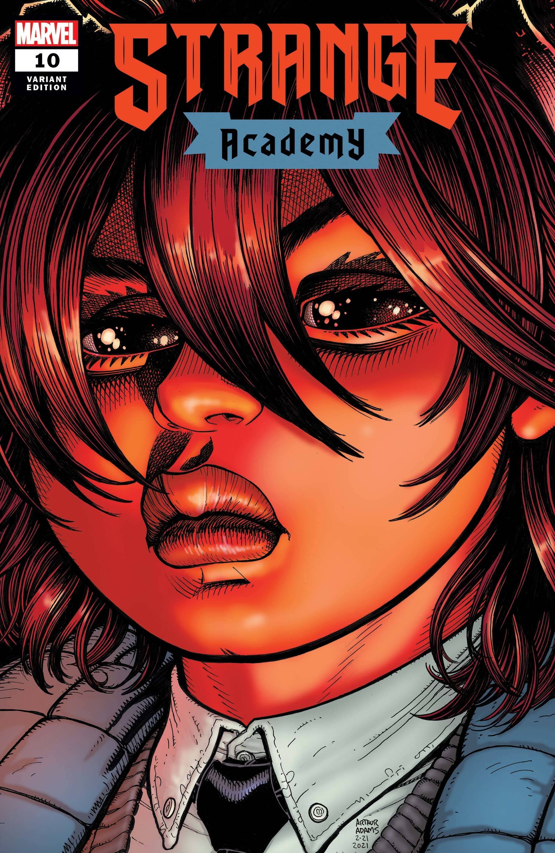STRANGE ACADEMY #10 ART ADAMS CHARACTER SPOTLIGHT