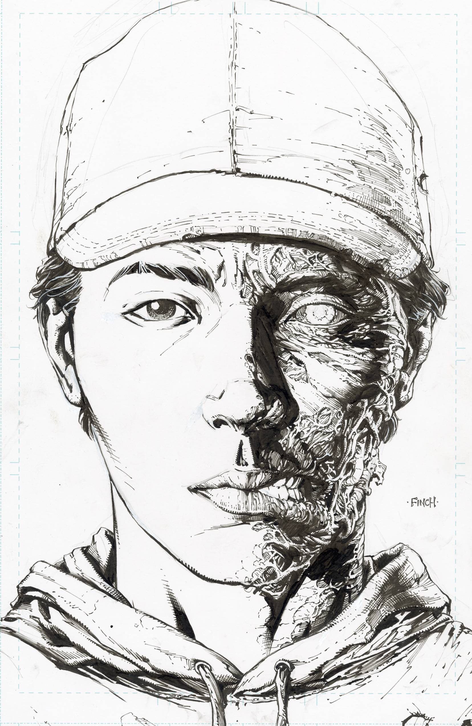 WALKING DEAD DLX #2 CVR B FINCH & MCCAIG 25 COPY INCV (MR)