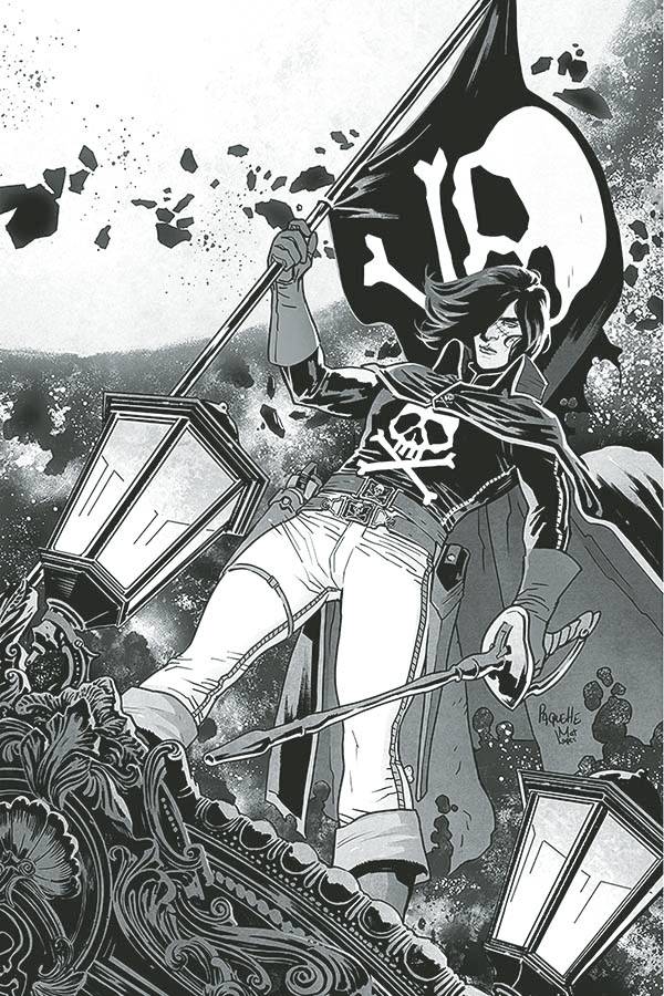 SPACE PIRATE CAPT HARLOCK #1 10 COPY PAQUETTE B&W