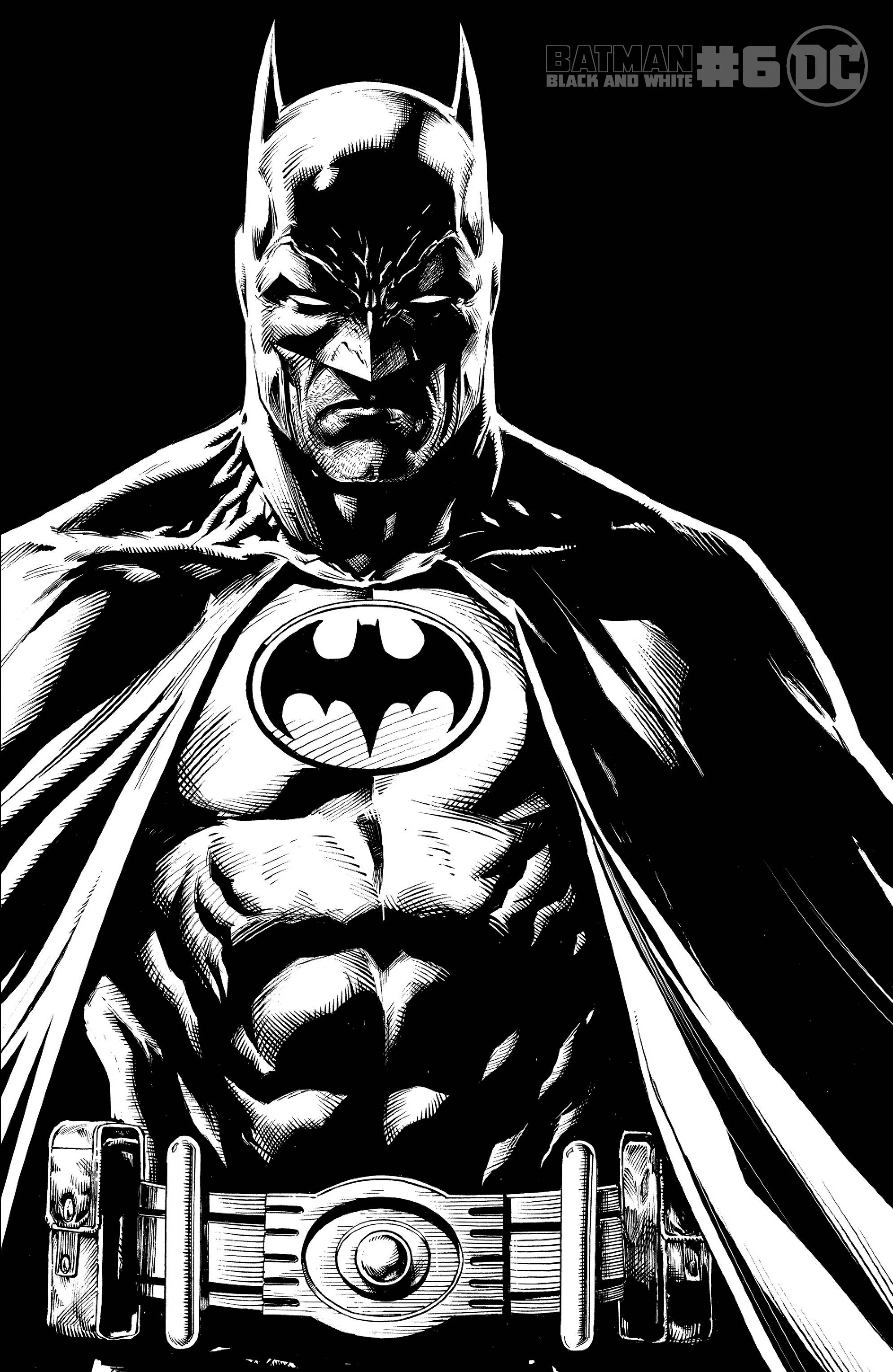 BATMAN BLACK & WHITE #6 (OF 6) CVR B FABOK – Comics Games And Coffee