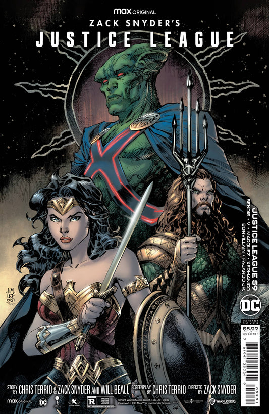 JUSTICE LEAGUE #59 CVR C JIM LEE SNYDER CUT CARDSTOCK VAR
