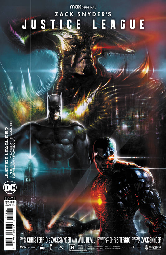 JUSTICE LEAGUE #59 CVR E SHARP SNYDER CUT CARDSTOCK VAR