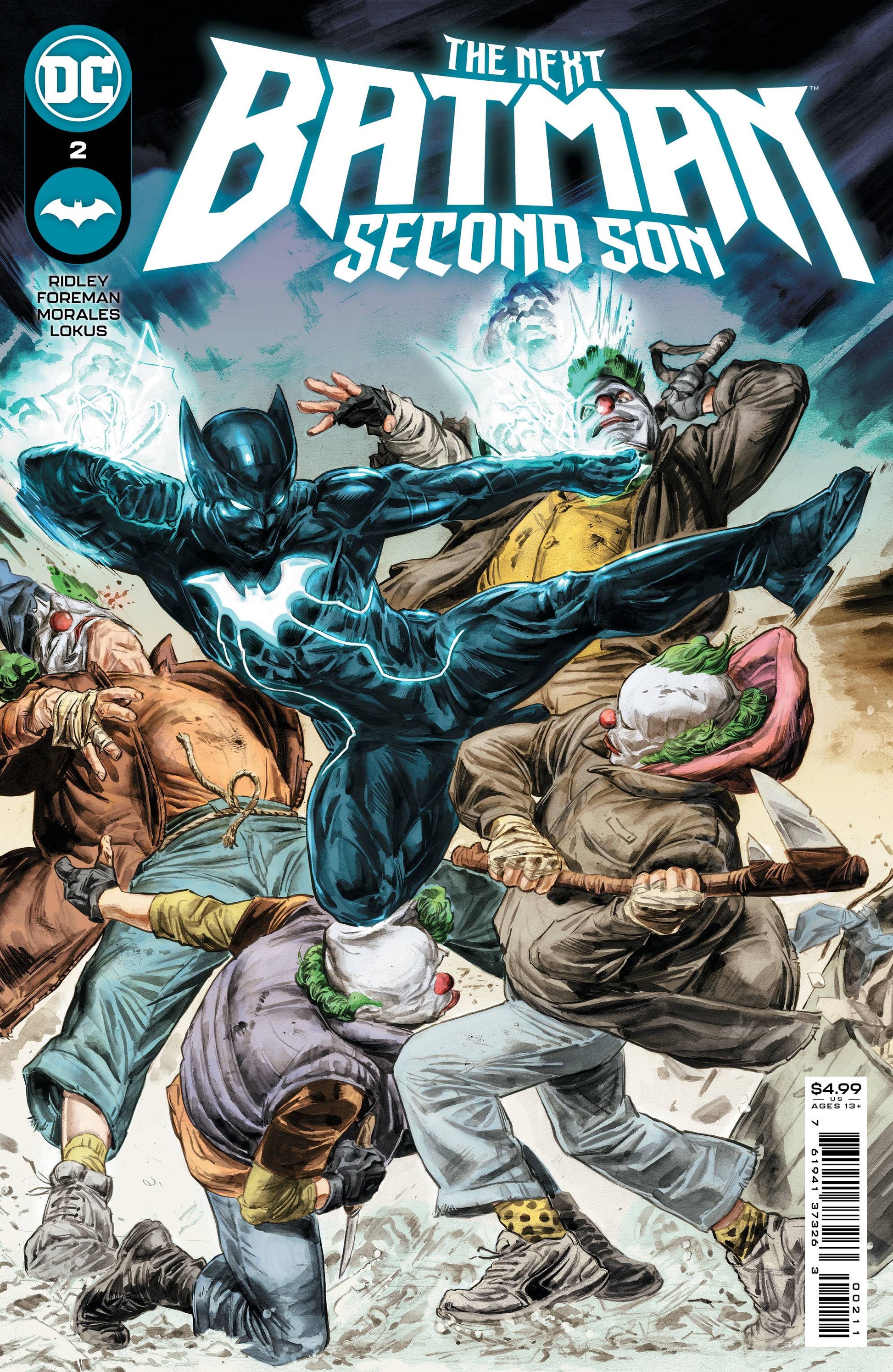 NEXT BATMAN SECOND SON #2 CVR A BRAITHWAITE