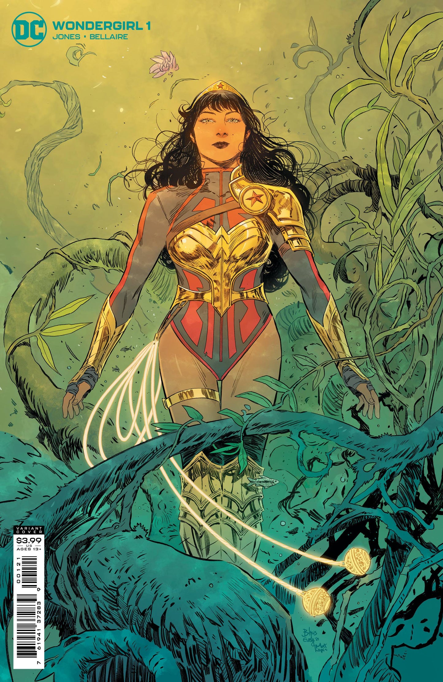 WONDER GIRL #1 CVR B EVELY CARDSTOCK VAR