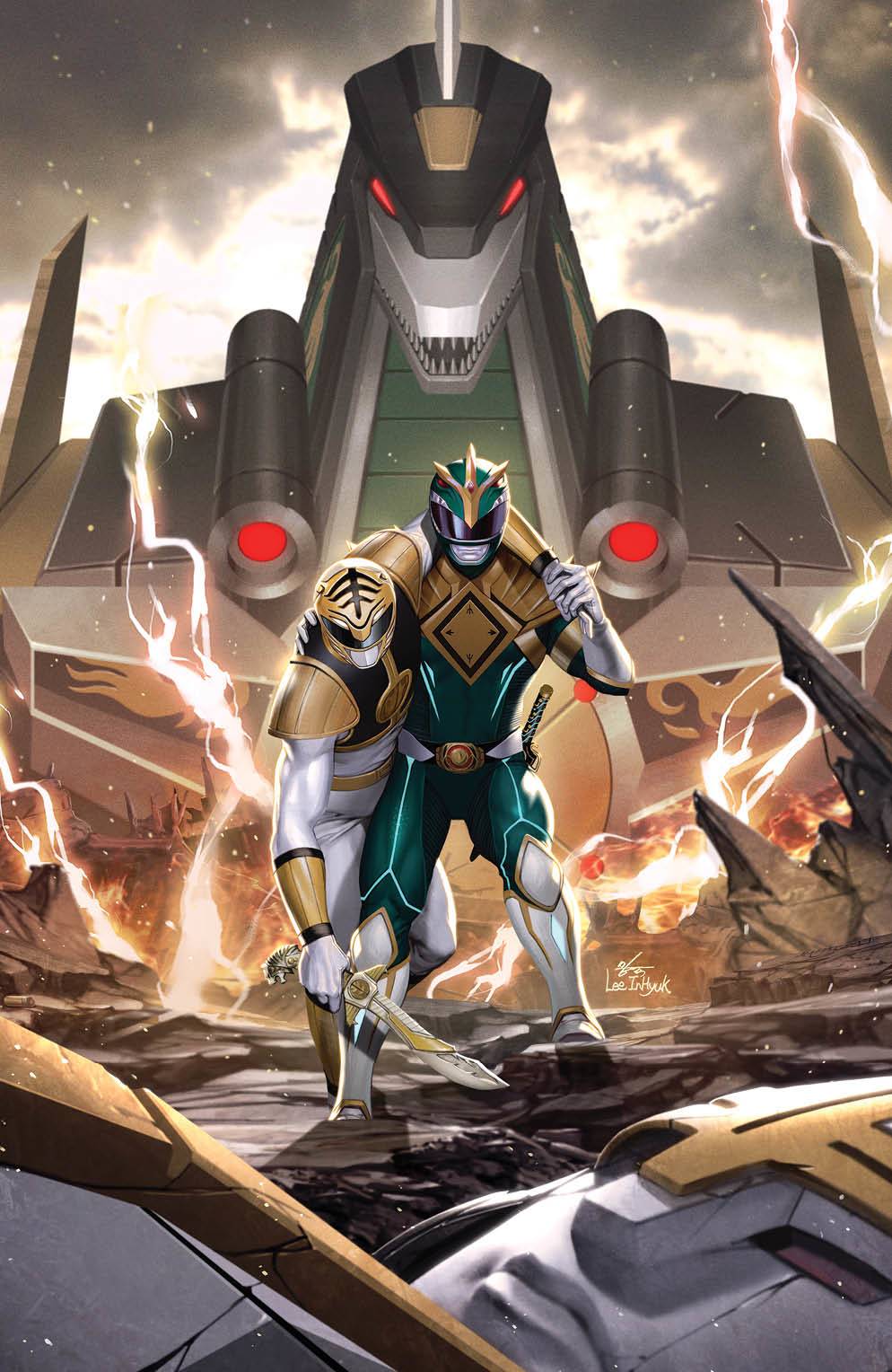 MIGHTY MORPHIN #8 CVR D 10 COPY INCV LEE