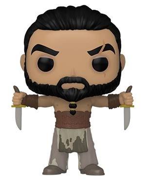 POP GAME OF THRONES KHAL DROGO W/ DAGGERS VINYL FIG