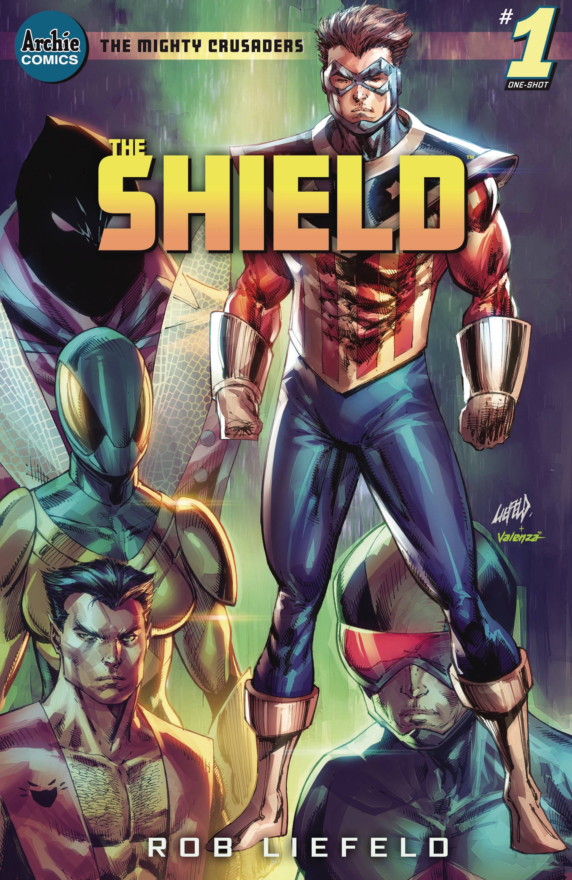 MIGHTY CRUSADERS ONE SHOT THE SHIELD CVR F TOP SECRET