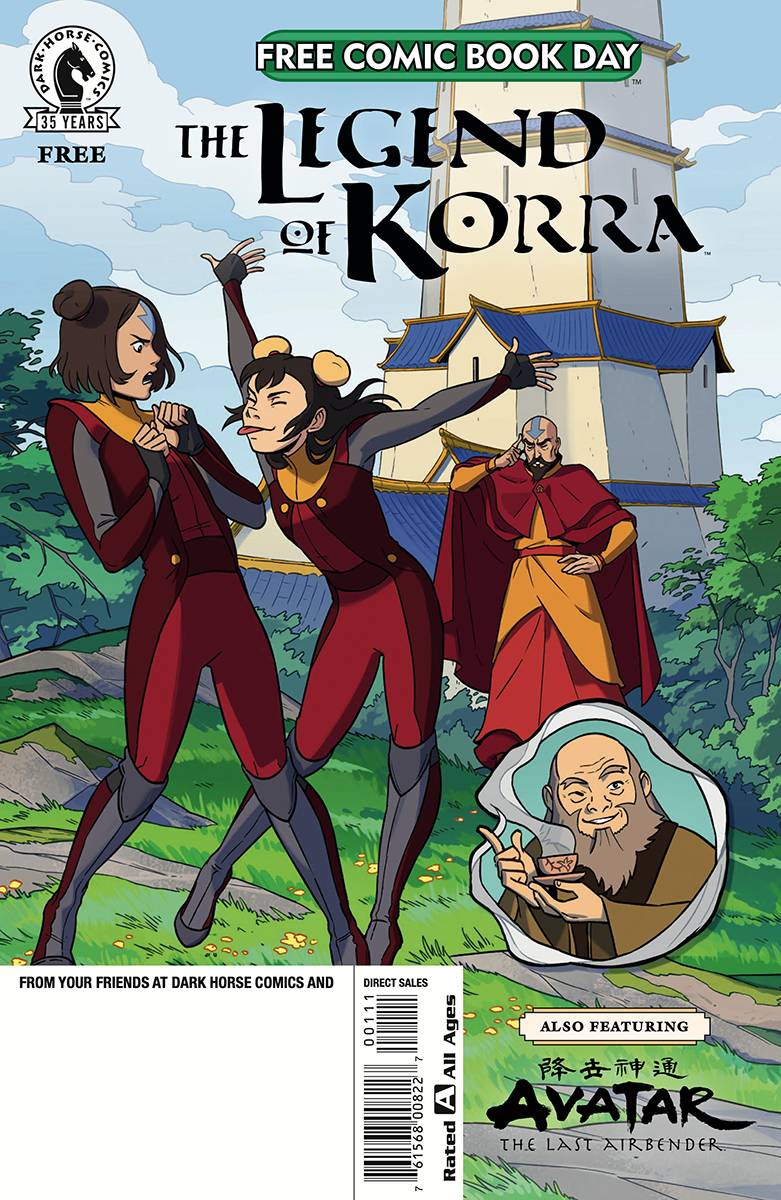 FCBD 2021 AVATAR LAST AIRBENDER LEGEND OF KORRA 