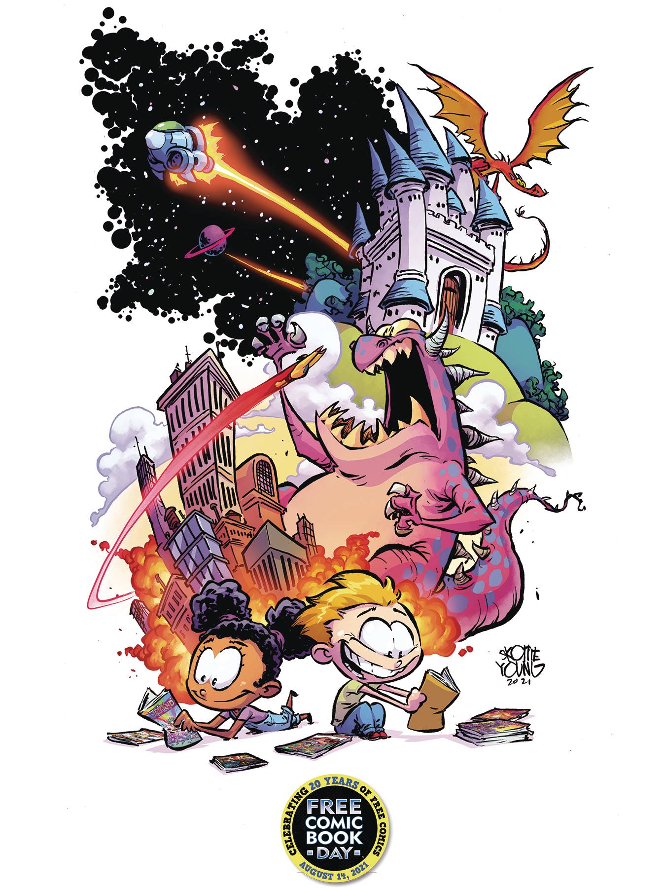 FCBD 2021 COMM ARTIST YOUNG POSTER 