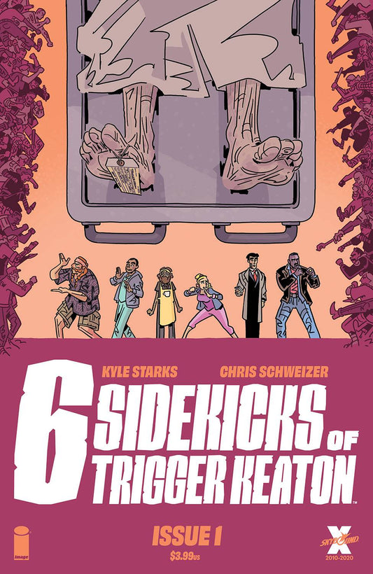 SIX SIDEKICKS OF TRIGGER KEATON #1 CVR A SCHWEIZER