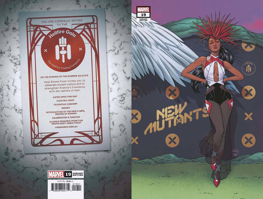 NEW MUTANTS #19 DAUTERMAN CONNECTING VAR GALA