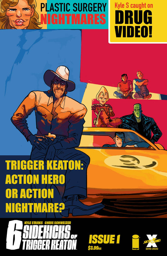 SIX SIDEKICKS OF TRIGGER KEATON #1 CVR B HENDERSON