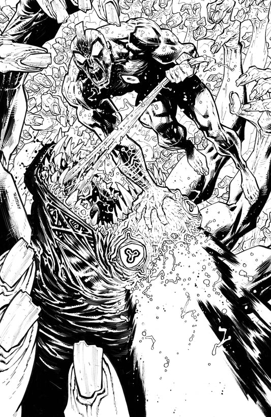 ULTRAMEGA BY JAMES HARREN #3 CVR C 5 COPY INCV B&W