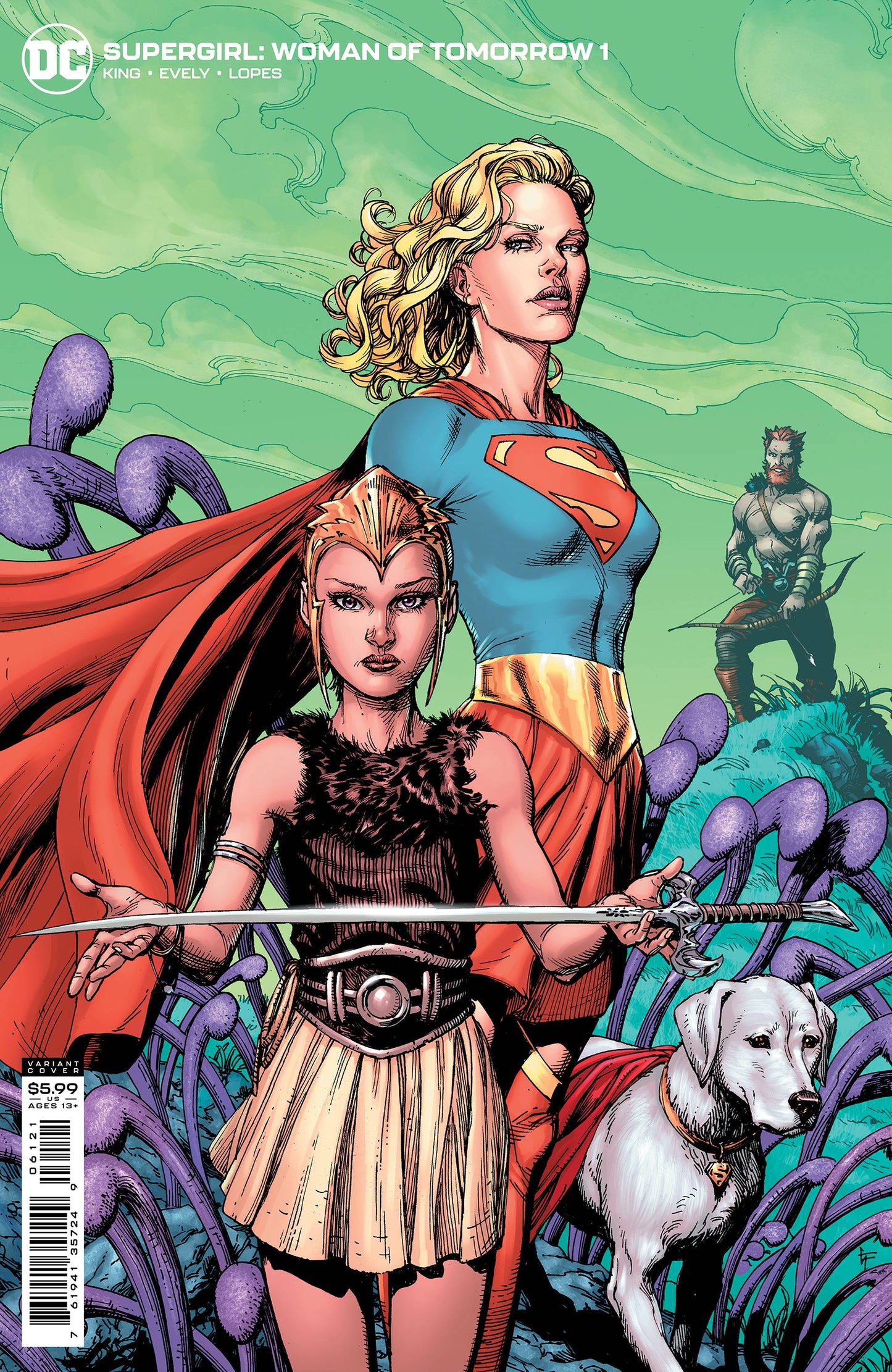 SUPERGIRL WOMAN OF TOMORROW #1 CVR B CARDSTOCK VAR