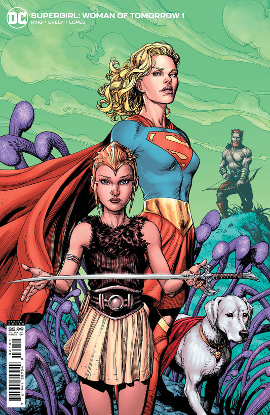 SUPERGIRL WOMAN OF TOMORROW #1 CVR B CARDSTOCK VAR