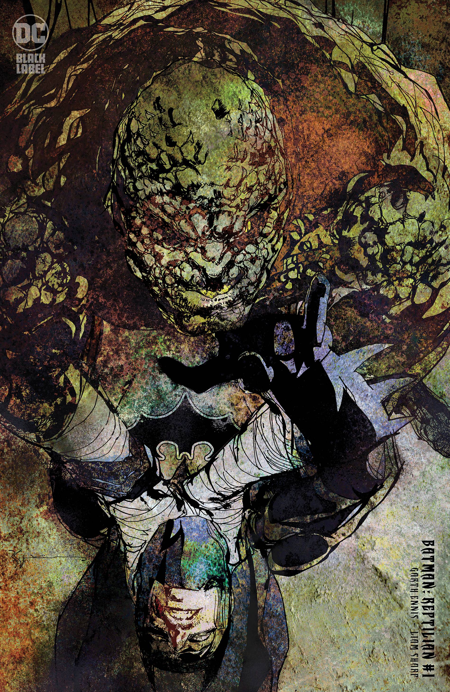 BATMAN REPTILIAN #1 CVR C 25 COPY SIENKIEWICZ VAR