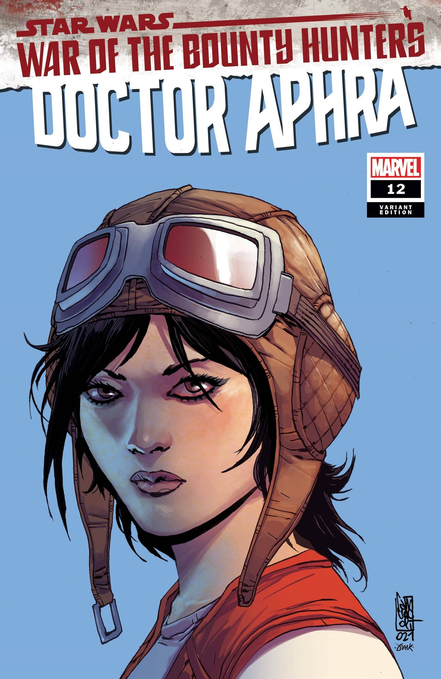STAR WARS DOCTOR APHRA #12 CAMUNCOLI HEADSHOT VAR