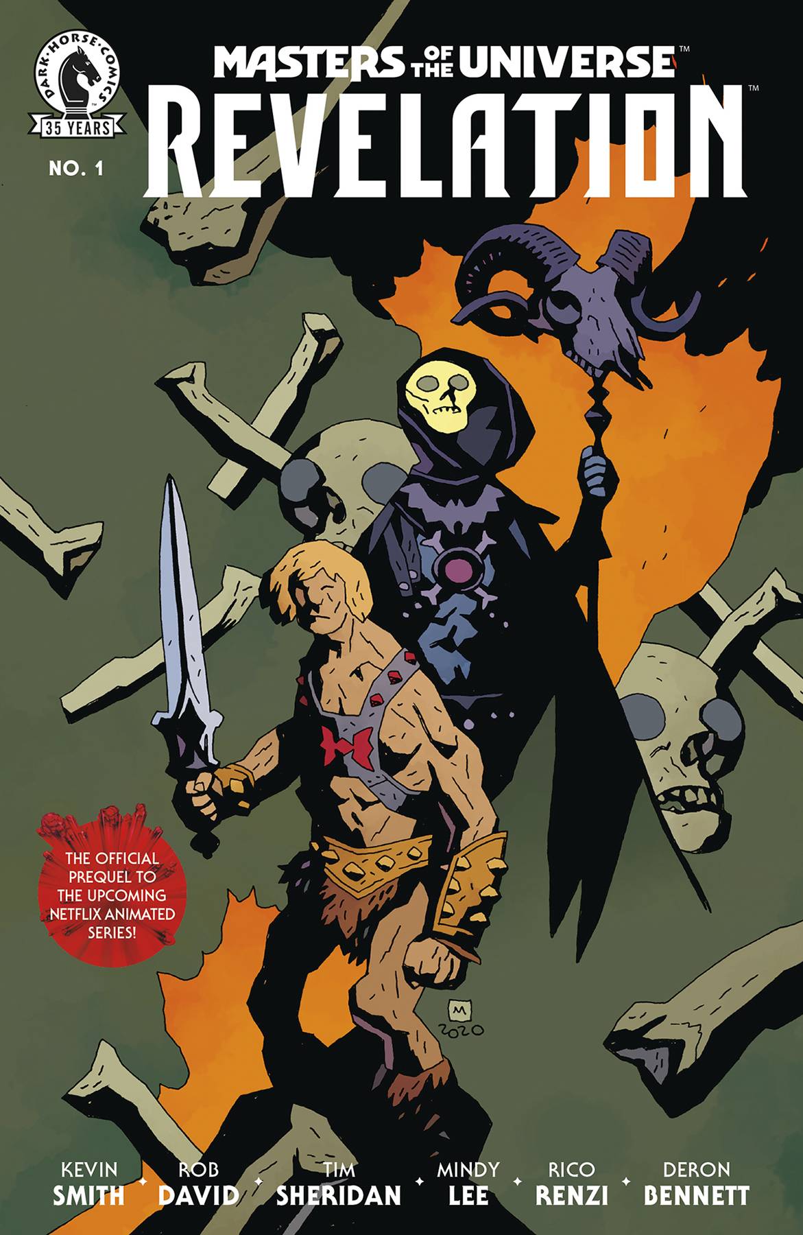 MASTERS OF THE UNIVERSE REVELATION #1 (OF 4) CVR B