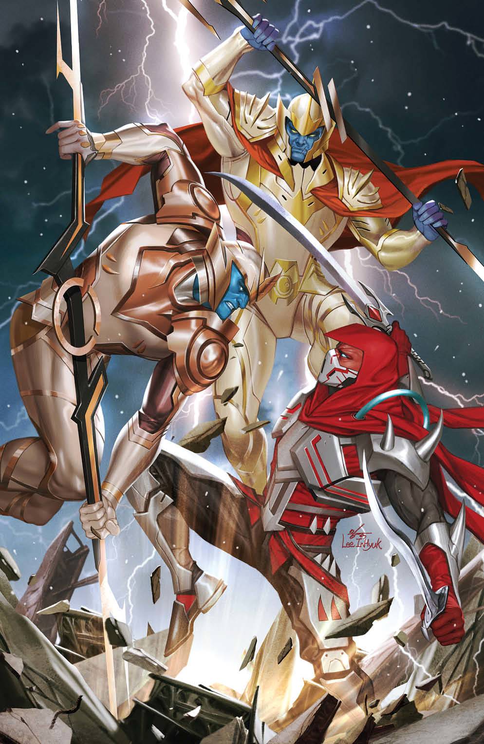 MIGHTY MORPHIN #10 CVR C 10 COPY INCV LEE