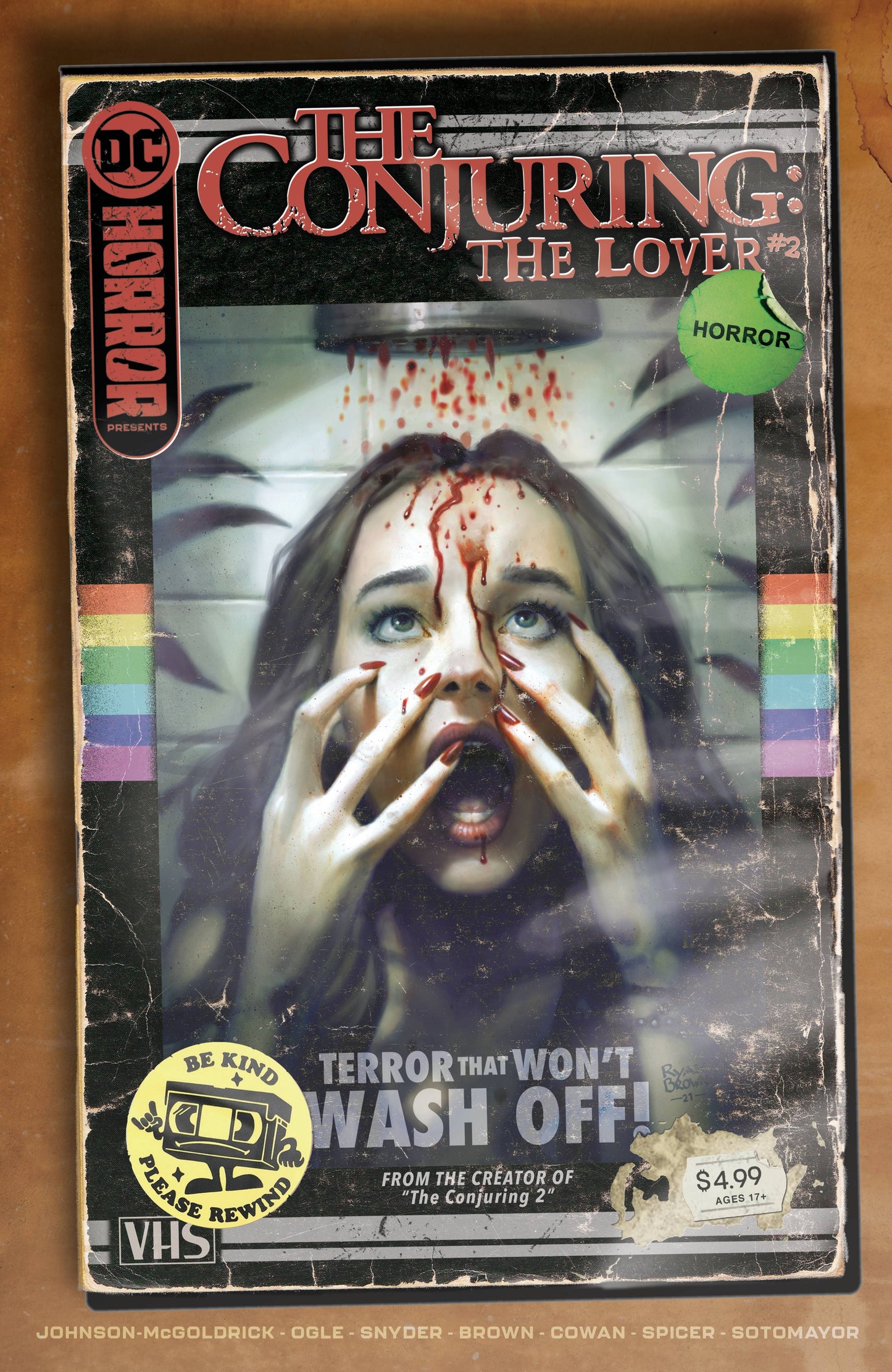 DC HORROR PRESENTS CONJURING LOVER #2 CVR B CARDSTOCK