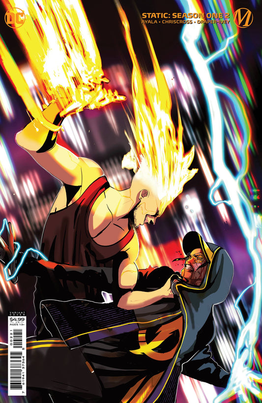 STATIC SEASON ONE #2 CVR B CARDSTOCK DRAPER-IVEY VAR