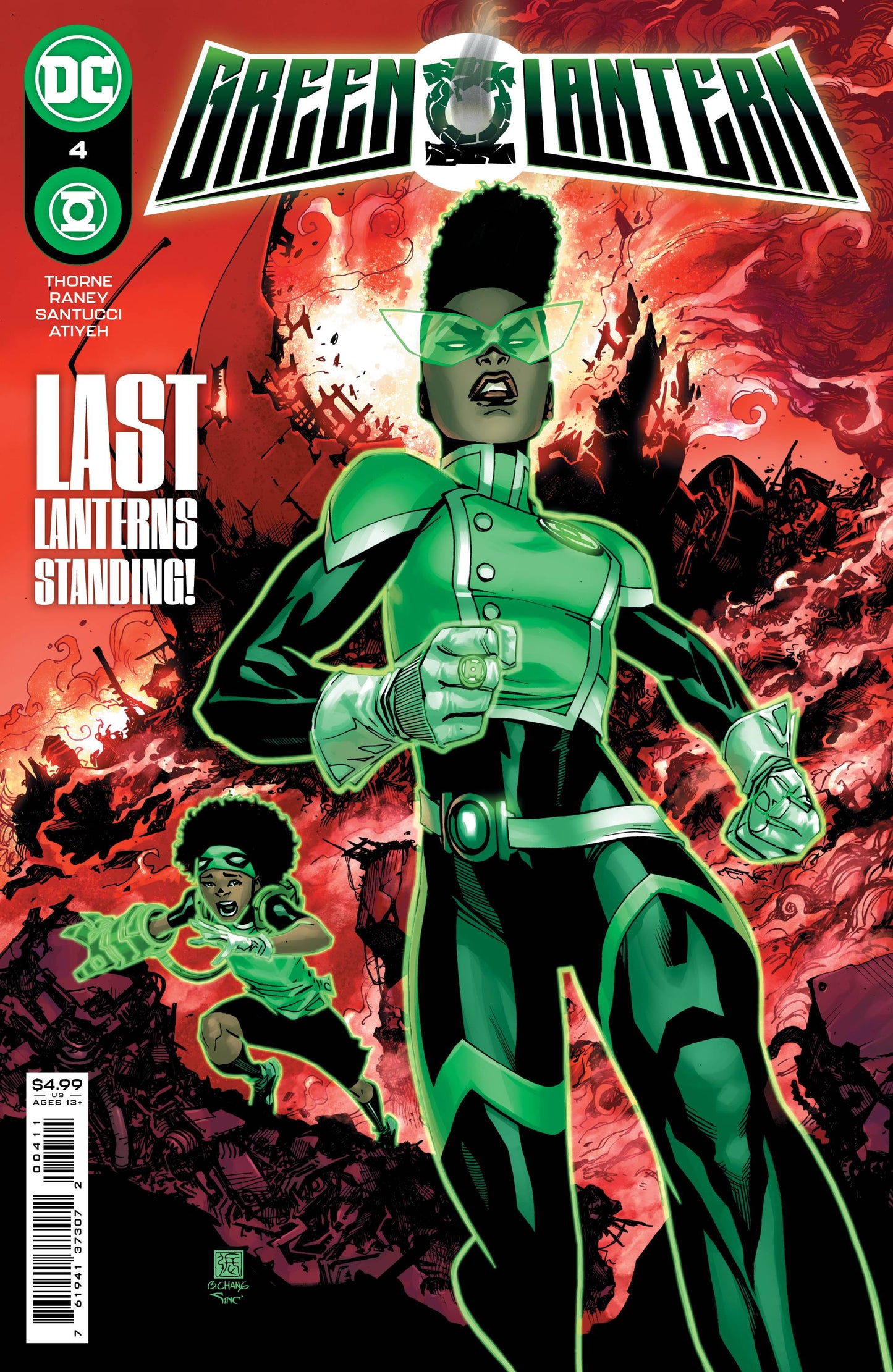 GREEN LANTERN #4 CVR A CHANG