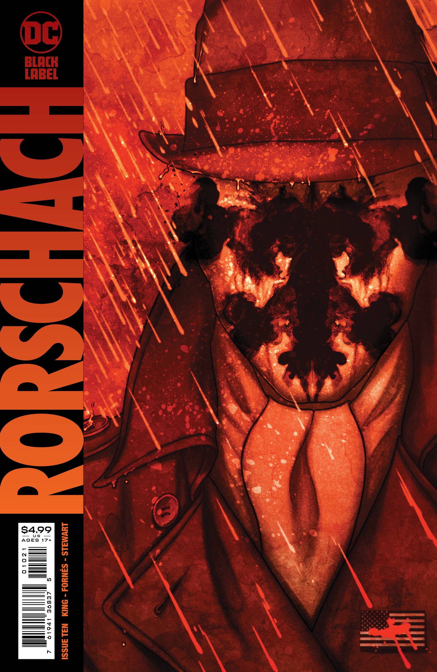 RORSCHACH #10 CVR B CARDSTOCK FRISON VAR (MR)