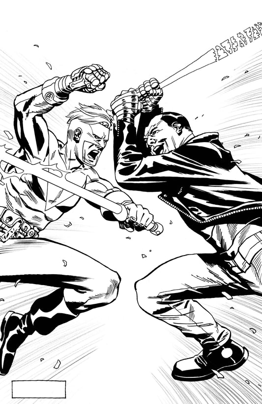 SKYBOUND X #4 CVR F 25 COPY INCV B&W ADLARD (MR)