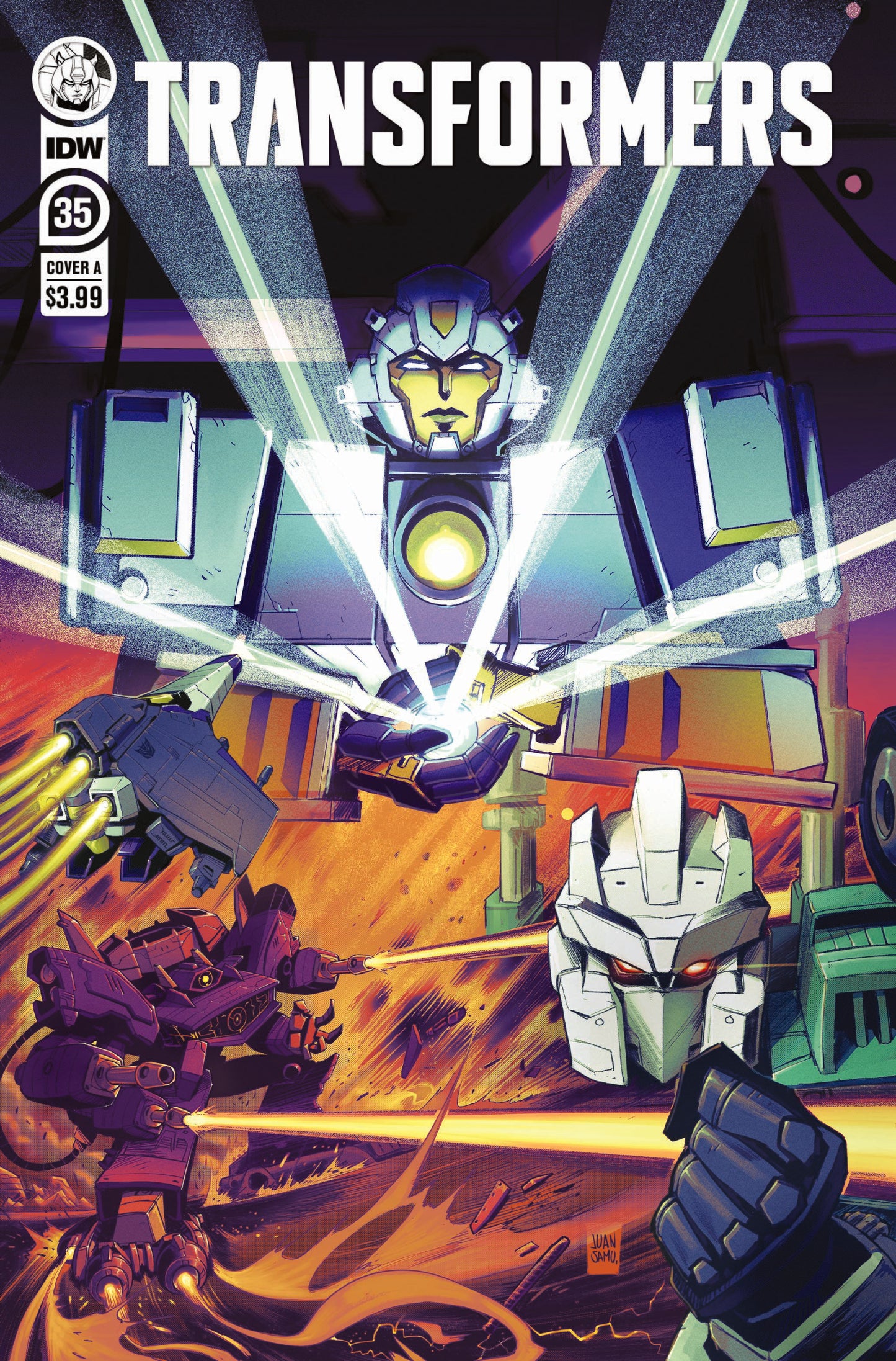 TRANSFORMERS #35 CVR A SAMU
