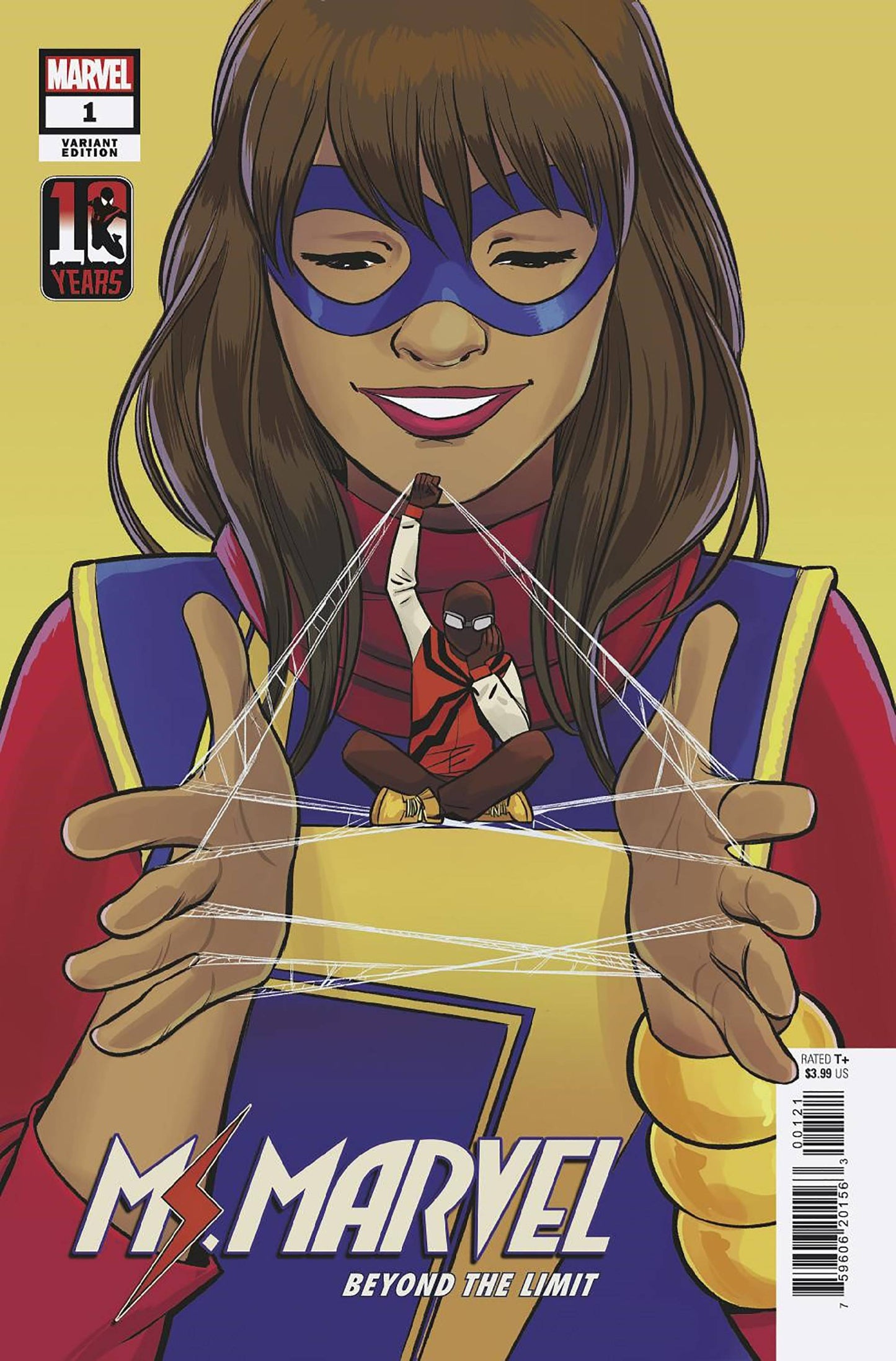 MS MARVEL BEYOND LIMIT #1 (OF 5) MILES MORALES 10TH ANNIVERSARY VAR