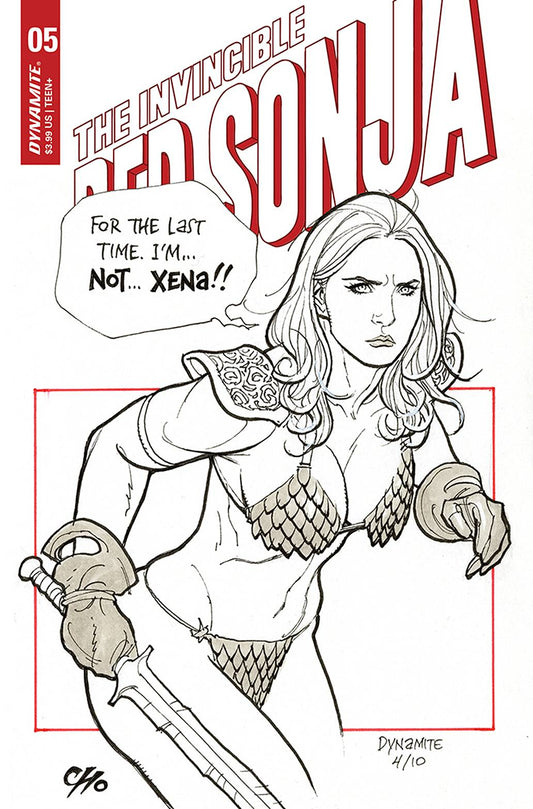 INVINCIBLE RED SONJA #5 CVR D CHO