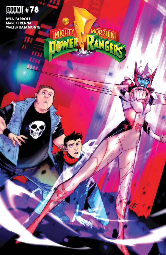 MIGHTY MORPHIN #12 CVR B LEGACY VAR CARLINI