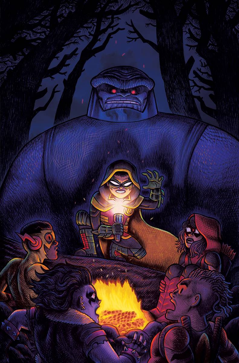 ARE YOU AFRAID OF DARKSEID #1( ONE SHOT) CVR A DAN HIPP
