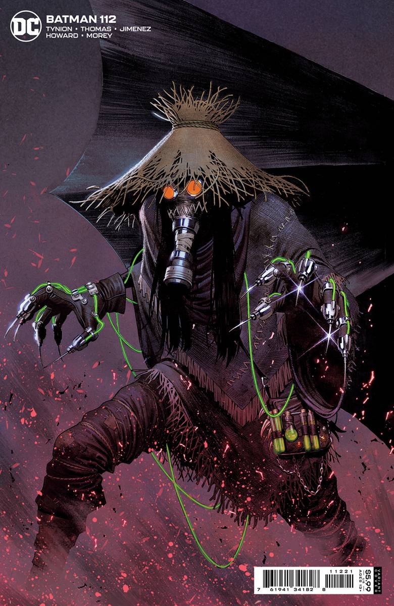 BATMAN #112 CVR B JORGE MOLINA CARD STOCK VAR (FEAR STATE)