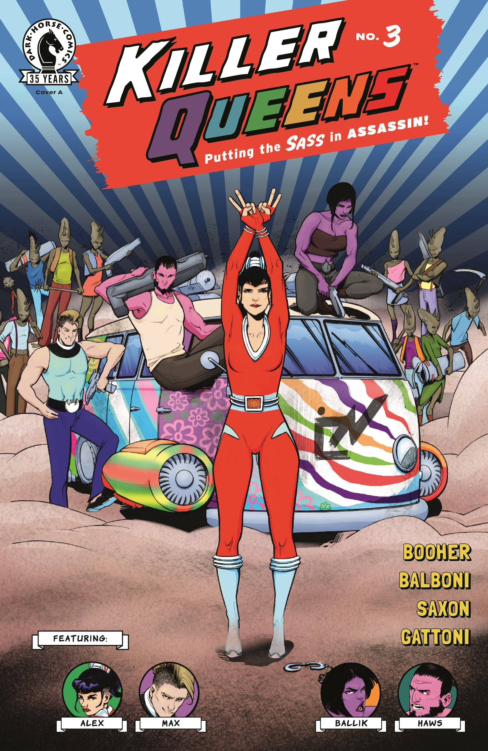 KILLER QUEENS #3 (OF 4) CVR A BALBONI (MR)