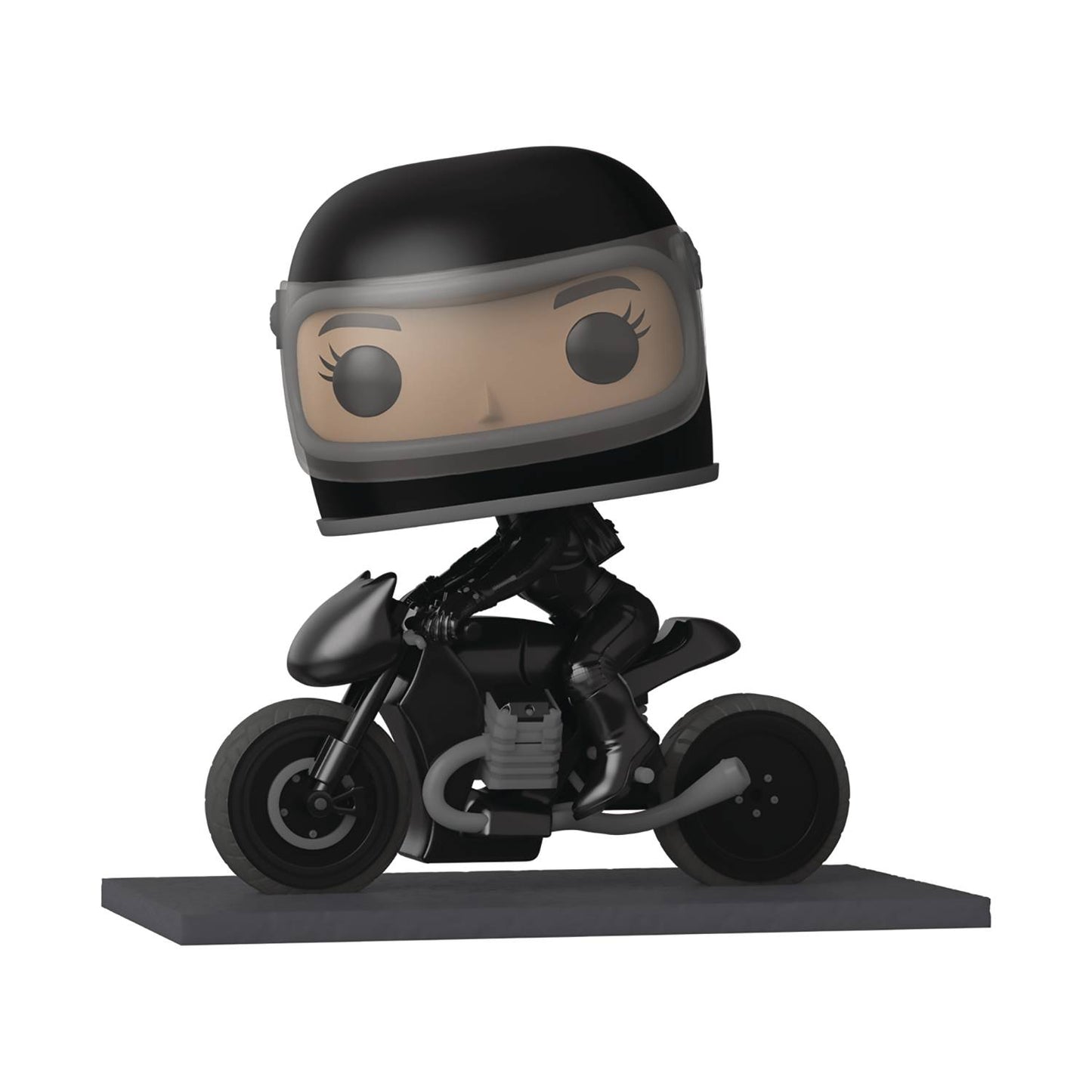 POP RIDES DLX THE BATMAN SELINA KYLE ON MOTORCYCLE