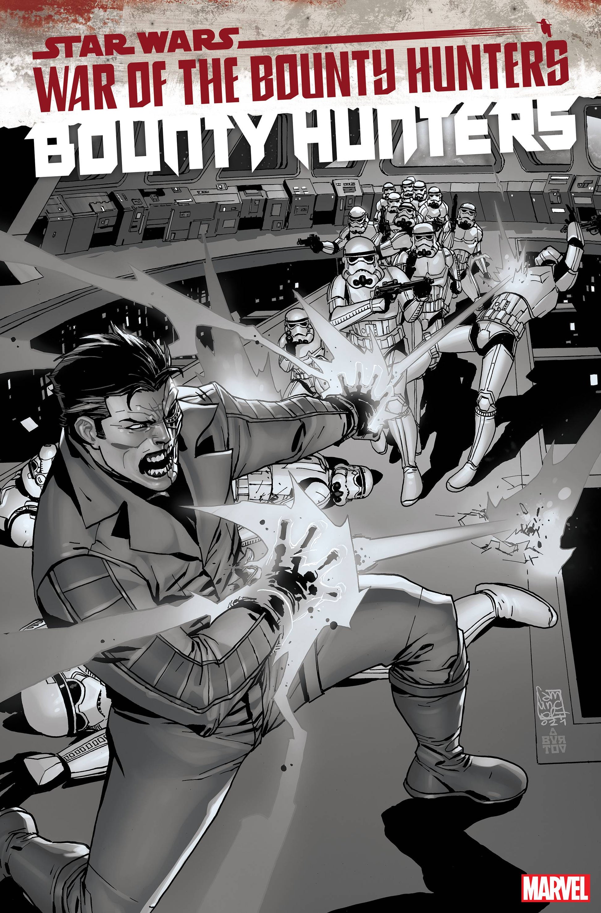 STAR WARS BOUNTY HUNTERS #17 CAMUNCOLI CARBONITE VAR