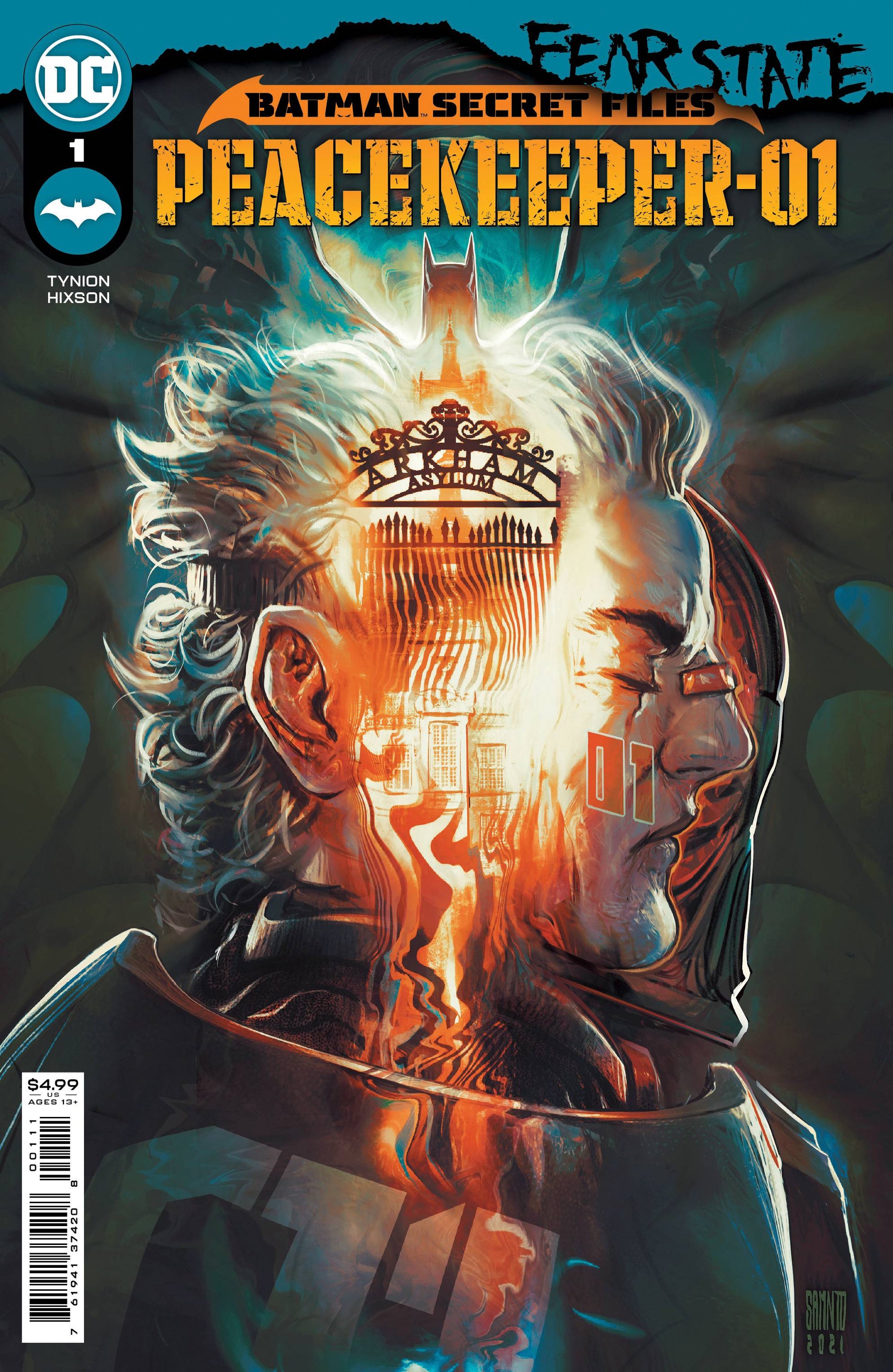 BATMAN SECRET FILES PEACEKEEPER CVR A SARMENTO