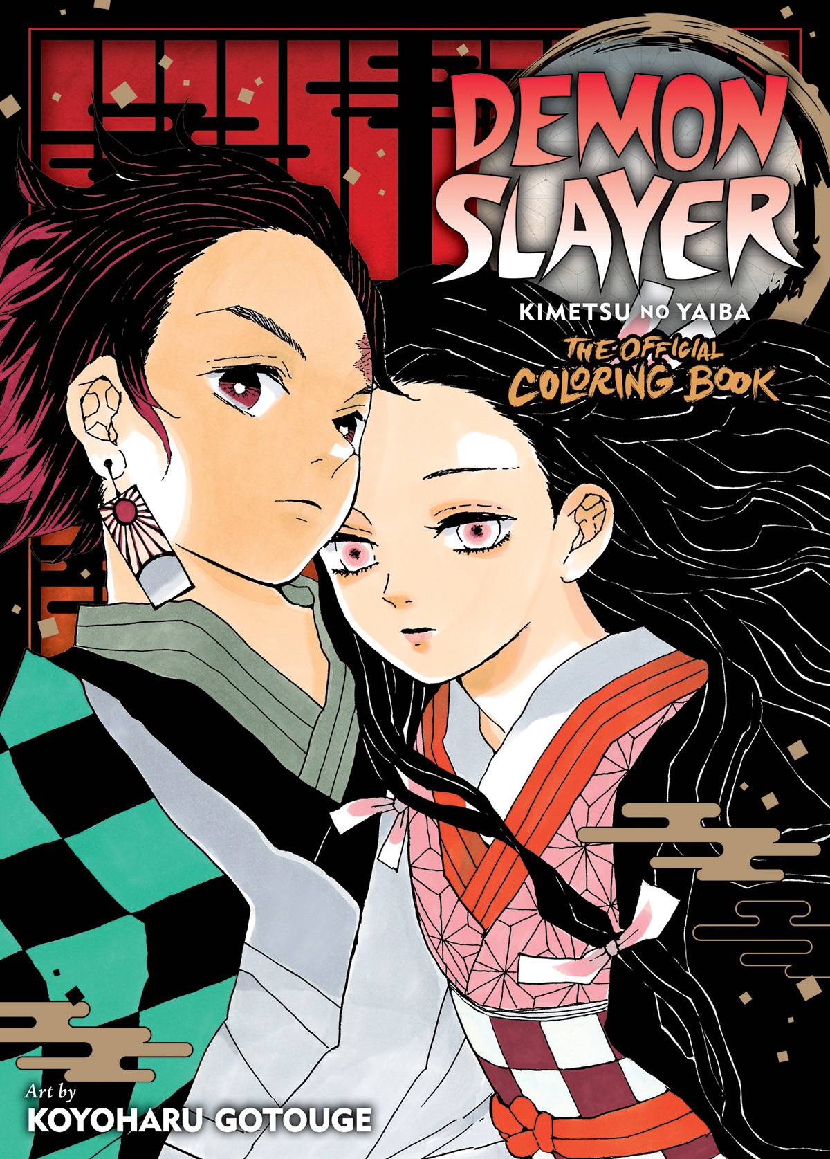 DEMON SLAYER THE OFFICIAL COLORING BOOK SC