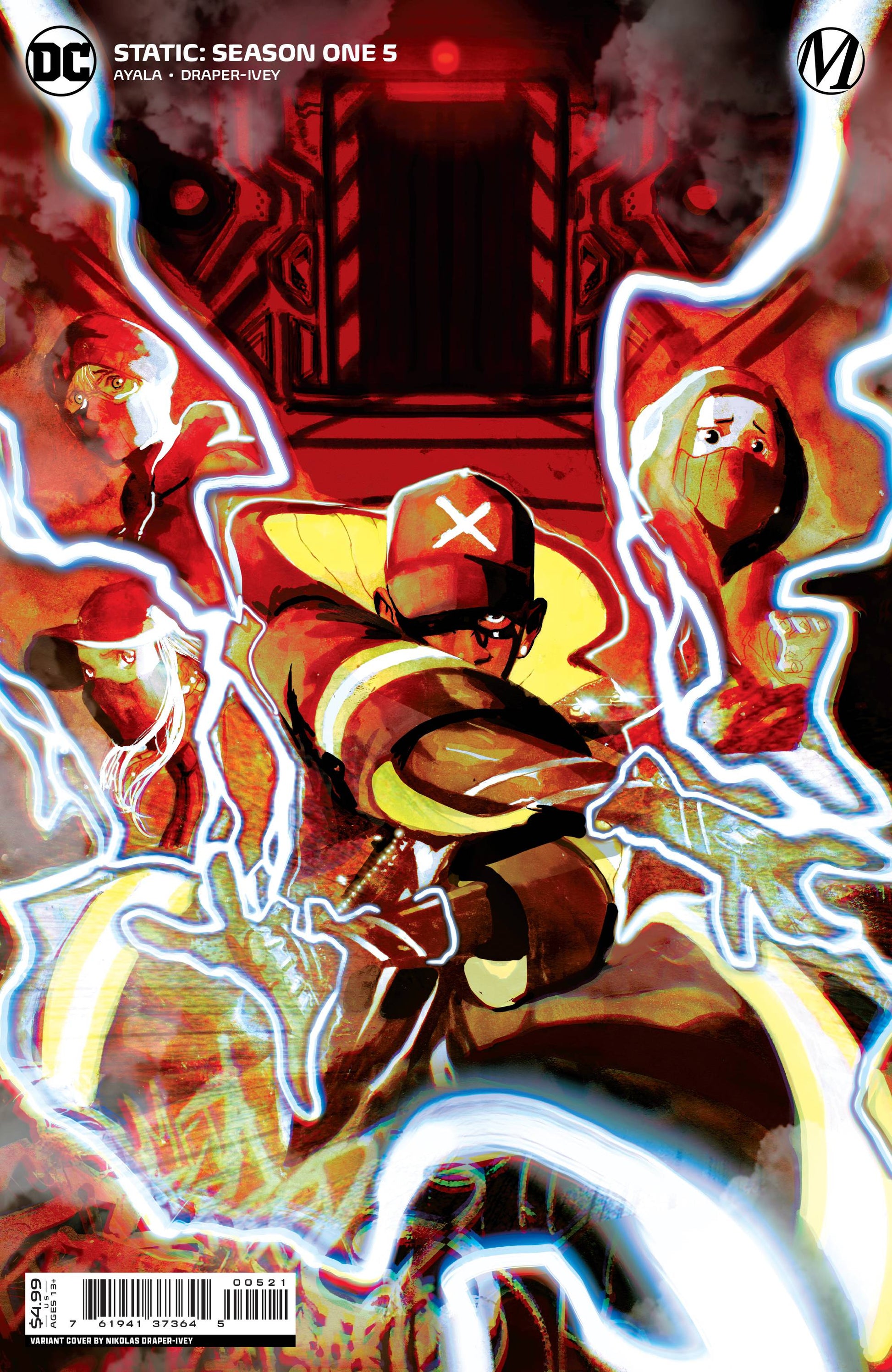 STATIC SEASON ONE #5 (OF 6) CVR B DRAPER-IVEY CARDSTOCK VAR