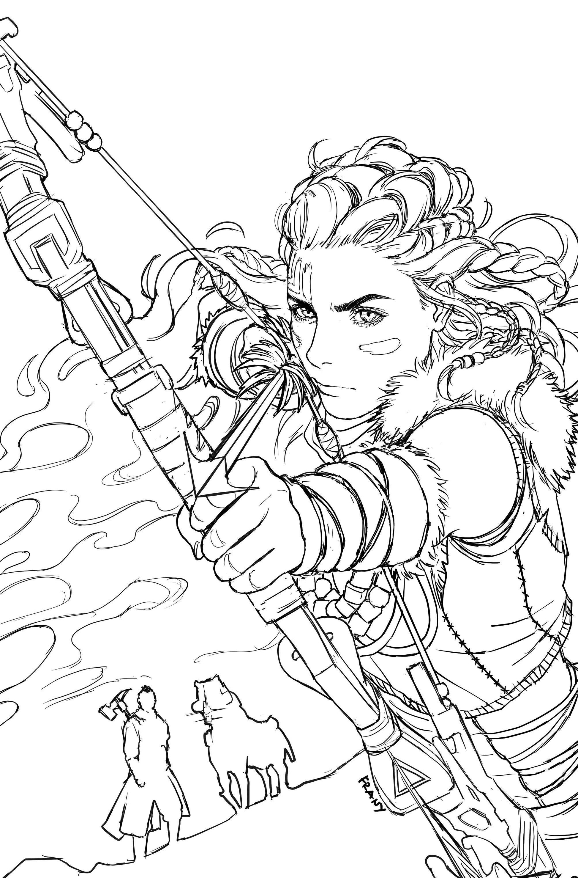 HORIZON ZERO DAWN LIBERATION #2 FRANY FOC CVR