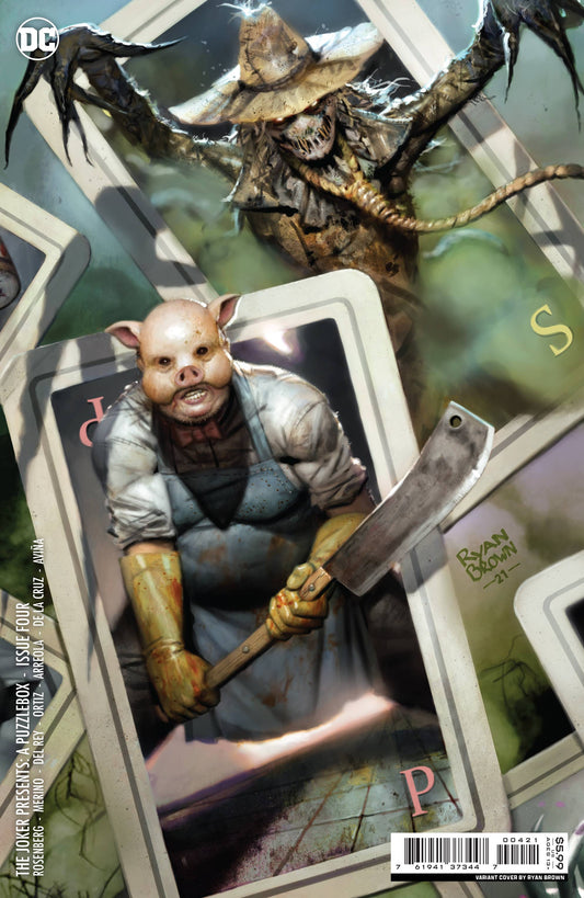 JOKER PRESENTS A PUZZLEBOX #4 (OF 7) CVR B BROWN