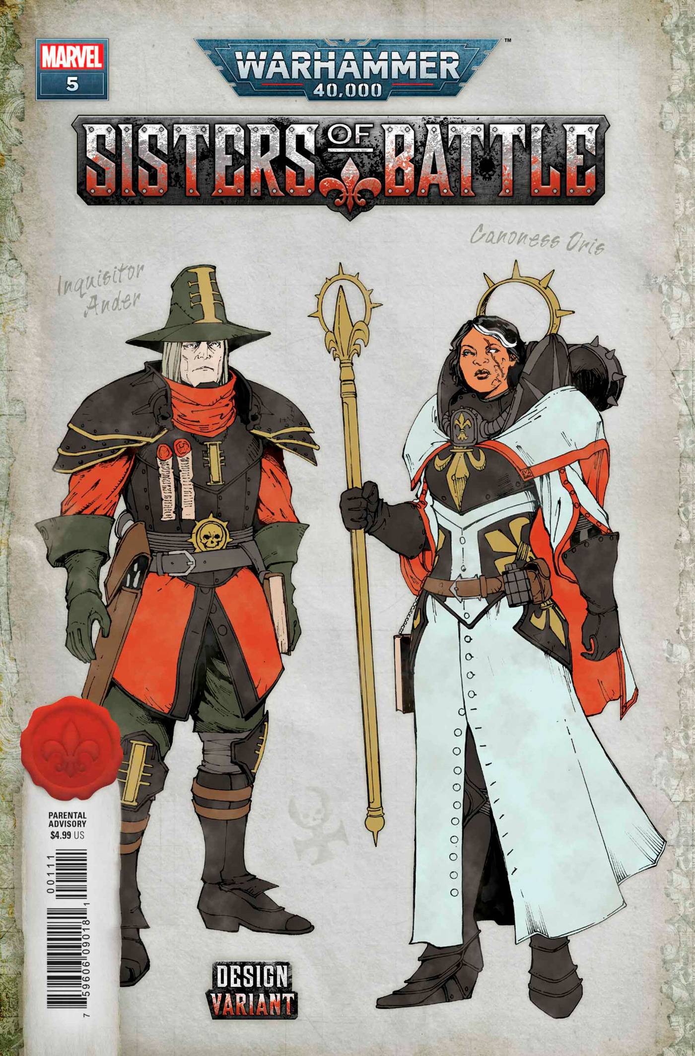 WARHAMMER 40K SISTERS BATTLE #5 (OF 5) SALAZAR DES