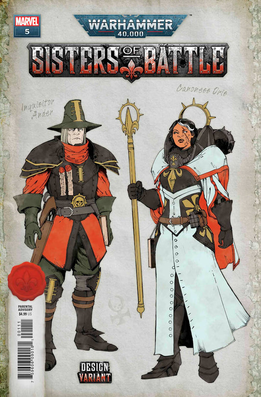 WARHAMMER 40K SISTERS BATTLE #5 (OF 5) SALAZAR DES