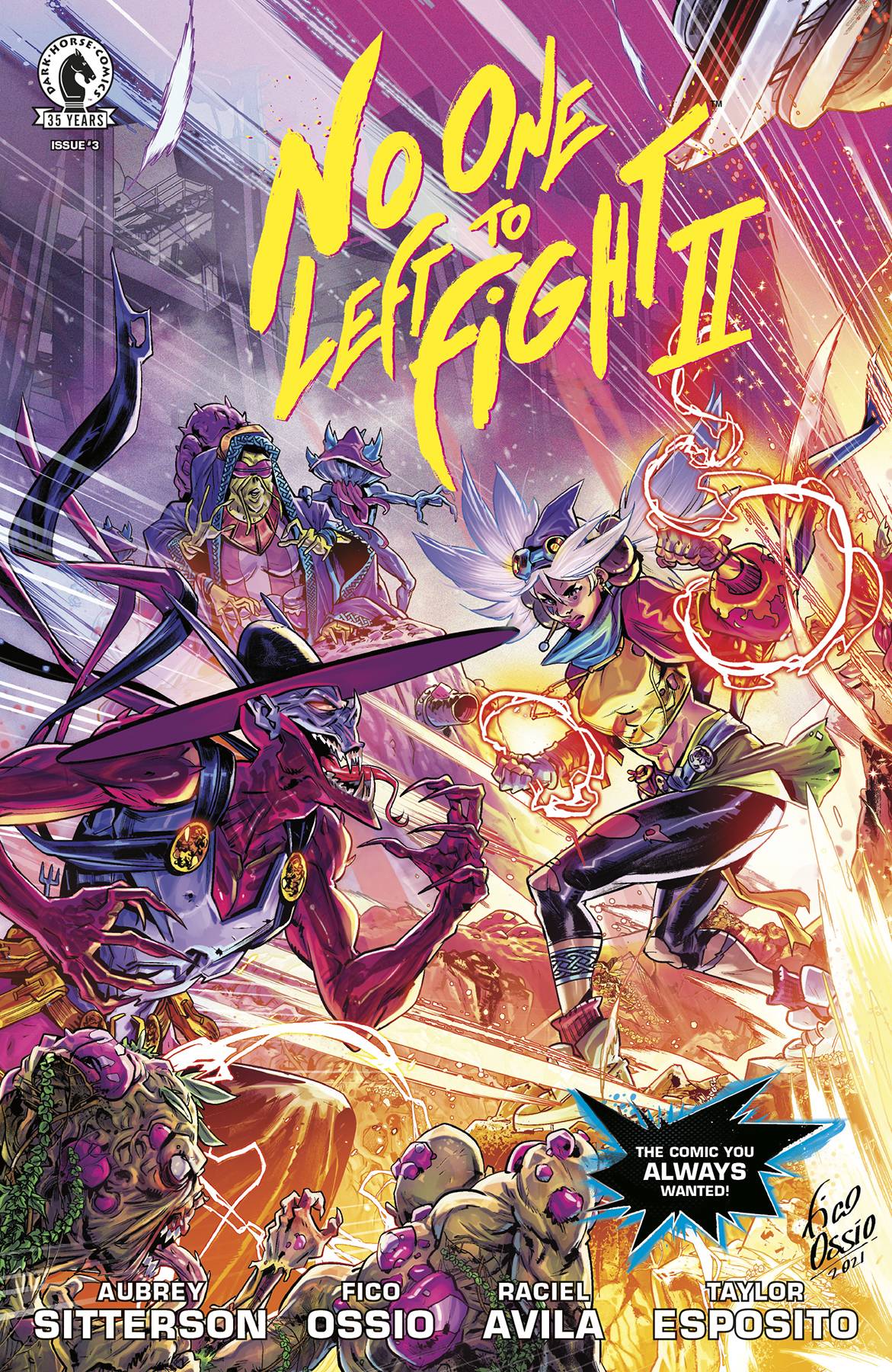 NO ONE LEFT TO FIGHT II #3 (OF 5) CVR B