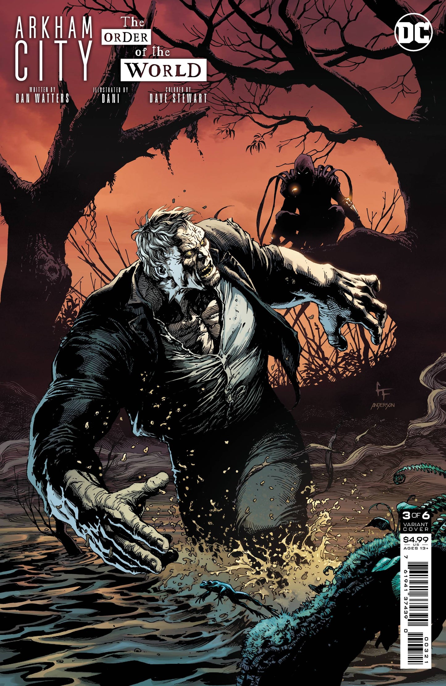 ARKHAM CITY ORDER OF THE WORLD #3 (OF 6) CVR B