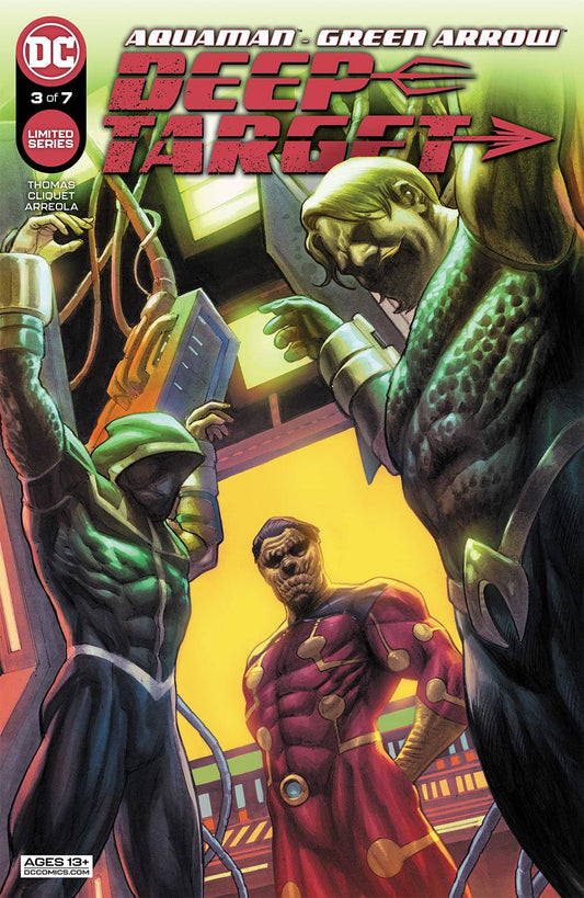 AQUAMAN GREEN ARROW DEEP TARGET #3 (OF 7) CVR A 